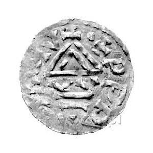 Bolesław I 929- 967, denar, Aw: Krzyż równoramienny, w ...