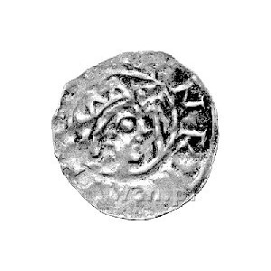 Fryzja- margrabia Bruno III (Dokkum), denar, Aw: Popier...
