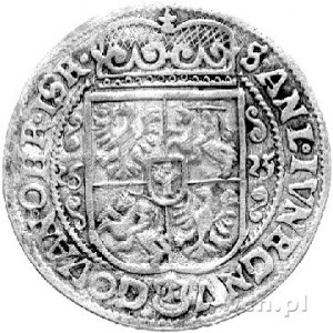 fałszerstwo z epoki orta koronnego z datą 1625, srebro ...