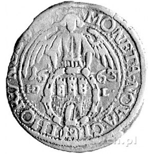 ort 1663, Toruń, Kurp. 1019 R1, Gum. 1946.