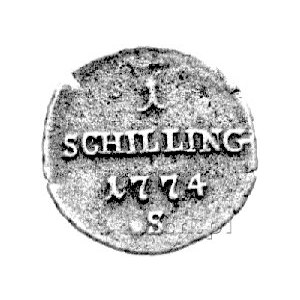 szeląg 1774, Smolnik, Plage 1, rzadki.