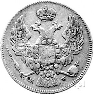 30 kopiejek = 2 złote 1835, Warszawa, Plage 372.