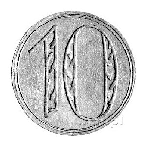 10 fenigów 1920, duża cyfra 10, ładnie zachowany egzemp...