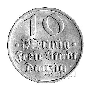 10 fenigów 1932, Berlin, Dorsz, wyjątkowo ładnie zachow...