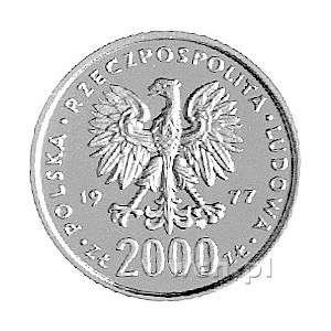 2.000 złotych 1977, Warszawa, Fryderyk Chopin, złoto 8,...