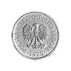 10 groszy 1978, Warszawa, moneta obiegowa ale wybita w ...