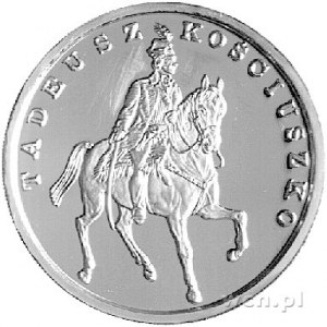 200.000 złotych 1990, USA. Tadeusz Kościuszko, złoto 30...