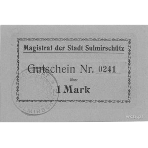 Sulmierzyce (Sulmirschütz)- 1 i 5 marek b.r. (1914), Ke...