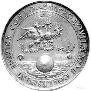 medal autorstwa Jana Höhna jun. wybity w 1670 r. z okaz...