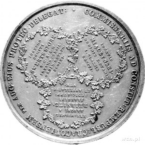 medal trzech komisarzy autorstwa Ksawerego Stuckhardta ...