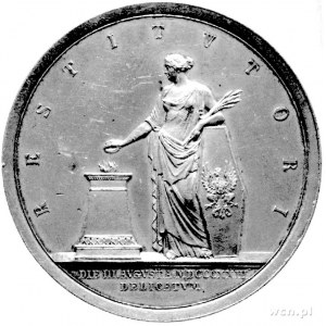 medal autorstwa Wolańskiego i Koeniga wybity w 1823 r.,...