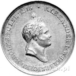 medal z okazji śmierci cara Aleksandra I 1826 r., Aw: P...