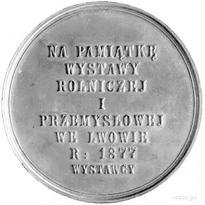 medal autorstwa C. Radnitzky' ego dedykowany hrabiemu W...