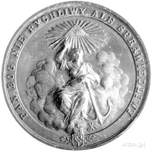 medal autorstwa Juliusza Kossaka wybity na pamiątkę wyd...