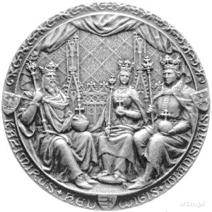 medal autorstwa W. Trojanowskiego wybity w 1900 r. z ok...