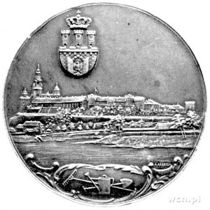 medal Towarzystwa Ogrodniczego w Krakowie 1906 r., sygn...