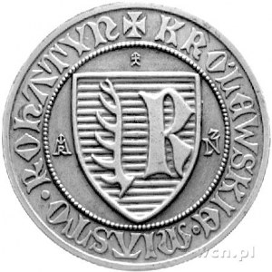 medal z okazji założenia miasta Rohatyna z datą 1915 r....