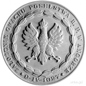 medal proj. S.R. Koźbielewskiego z okazji utworzenia Po...