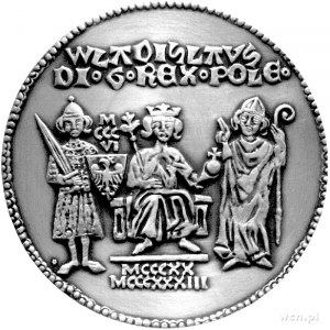 Władysław Łokietek- medal z serii królewskiej autorstwa...