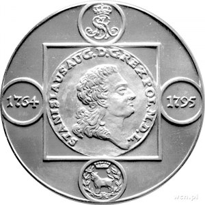 Stanisław August Poniatowski- medal z serii królewskiej...