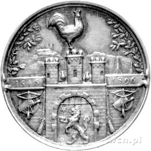 medal z okazji 350-lecia nadania ustaw Bractwu Strzelec...