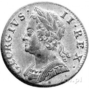 1/2 pensa 1749, Londyn, Seaby 3719.