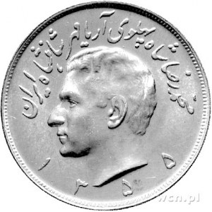 5 pahlewi 1976, Fr. 99, złoto 40.49 g.