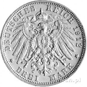3 marki 1912, Monachium, J. 47.