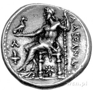 Królestwo Macedonii- tetradrachma z imieniem Aleksandra...