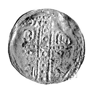 denar jednostronny około 1185/1190-1201, mennica Wrocła...