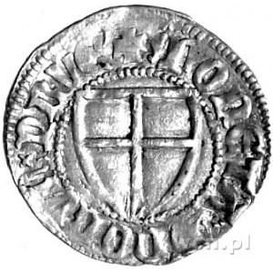 Konrad von Jungingen 1393-1407, szeląg, Aw: Tarcza Wiel...