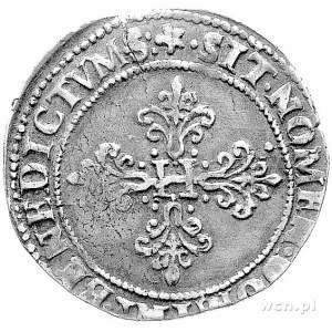 frank 1586, Tuluza, Duplessy 1130, rzadka i ładnie zach...