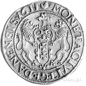 ort 1611, Gdańsk, Kurp. 2235 R2, Gum. 1382, moneta wybi...