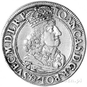 ort 1651, Gdańsk, odmiana z obwódkami, Kurp. 839 R, Gum...