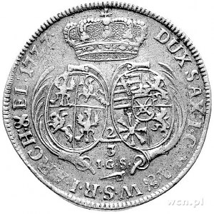 2/3 talara (gulden) 1722, Drezno, Dav. 826, Merseb. -.