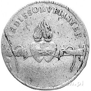 dwugrosz 1719, Drezno, Kam. 631 R2, rzadka moneta wybit...