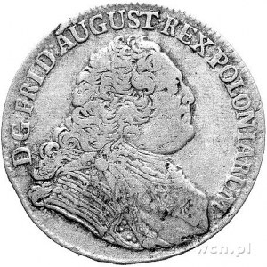 1/3 talara (1/2 guldena) 1756, Drezno, Kam. 1352 R, Mer...