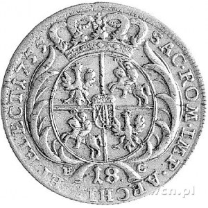ort 1755, Lipsk, Aw: podobny do nr 462, Rw: podobny do ...