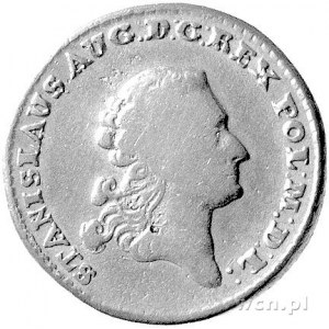 trojak historyczny 1767, Kraków, Plage 460, moneta umyt...