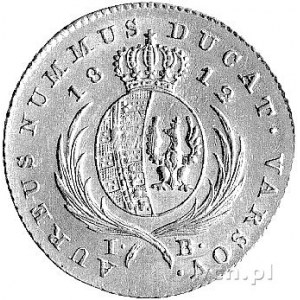 dukat 1812, Warszawa, Plage 117, Fr. 68, złoto, 3.50 g.