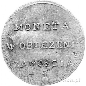 2 złote 1813, Zamość, odmiana z odwróconą literą N, Pla...