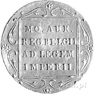 dukat 1831, Warszawa, drugi egzemplarz, złoto, 3.49 g.
