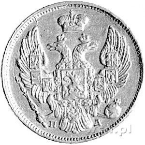 3 ruble = 20 złotych 1837, Petersburg, Plage 305, Fr. 1...