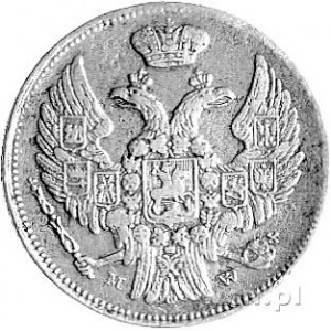 15 kopiejek = 1 złoty 1836, Warszawa, drugi egzemplarz.