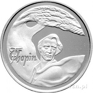 200 złotych 1995, Warszawa, Fryderyk Chopin, złoto, 15....
