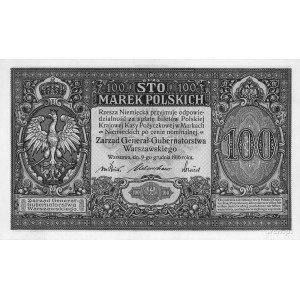 100 marek polskich 9.12.1916, \Generał, Pick 15,I,1