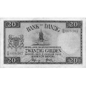 20 guldenów 2.01.1932, Ros. 762.
