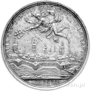 August II Sas 1694-1733- medal autorstwa F. H. Müllera ...