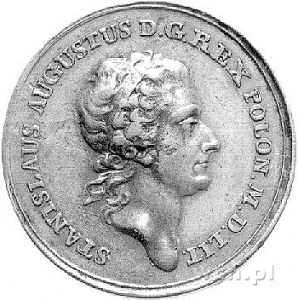 medal nagrodowy autorstwa Holzhaeussera 1766 r., Aw: i ...