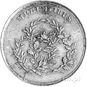 medal nagrodowy autorstwa Holzhaeussera 1766 r., Aw: i ...